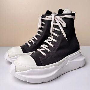 Rick Owens × Rick Owens Drkshdw Abstract High 22oz Denim Dark Dust/milk